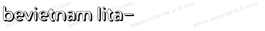 bevietnam lita字体转换